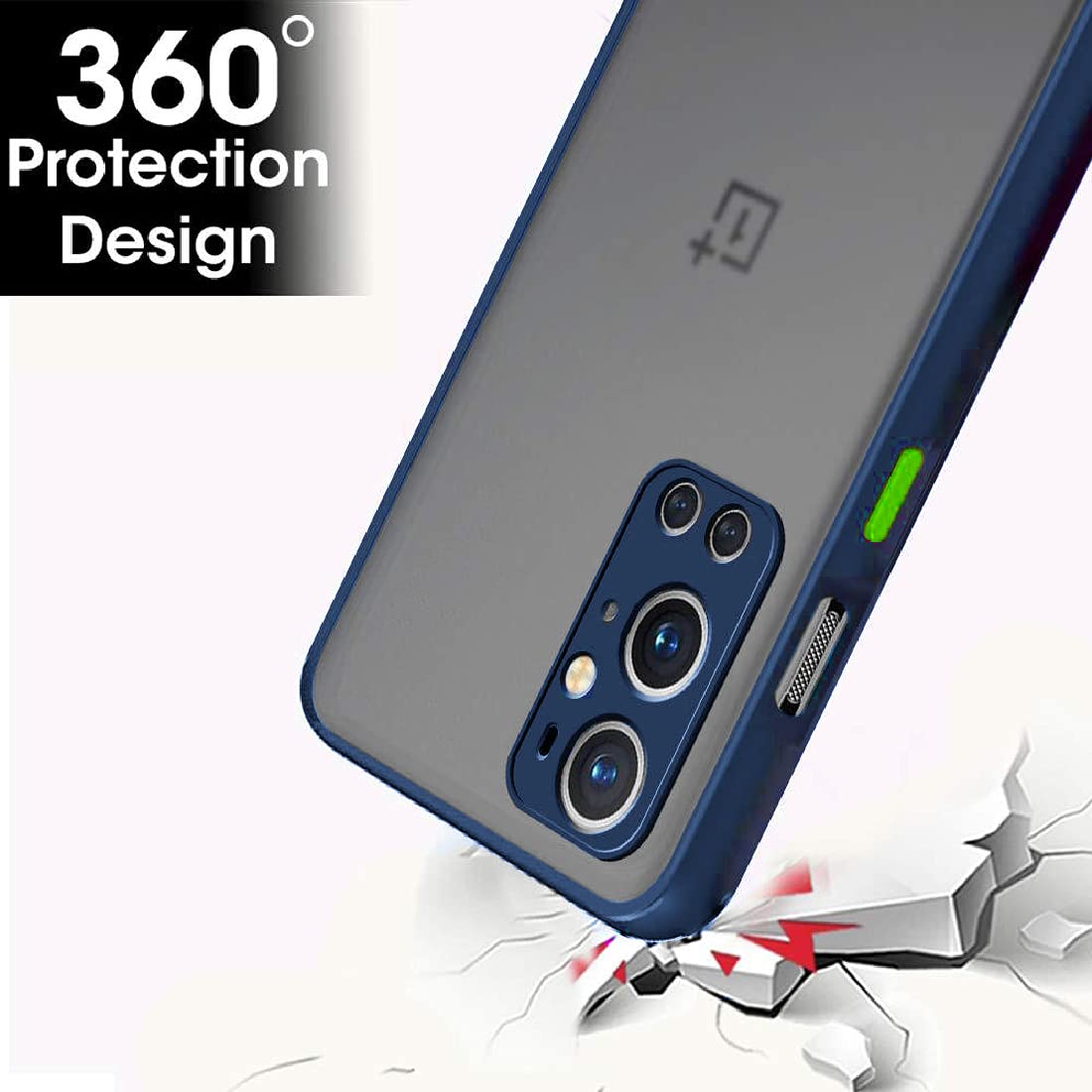 Smoke Back Case Cover for OnePlus 9 Pro