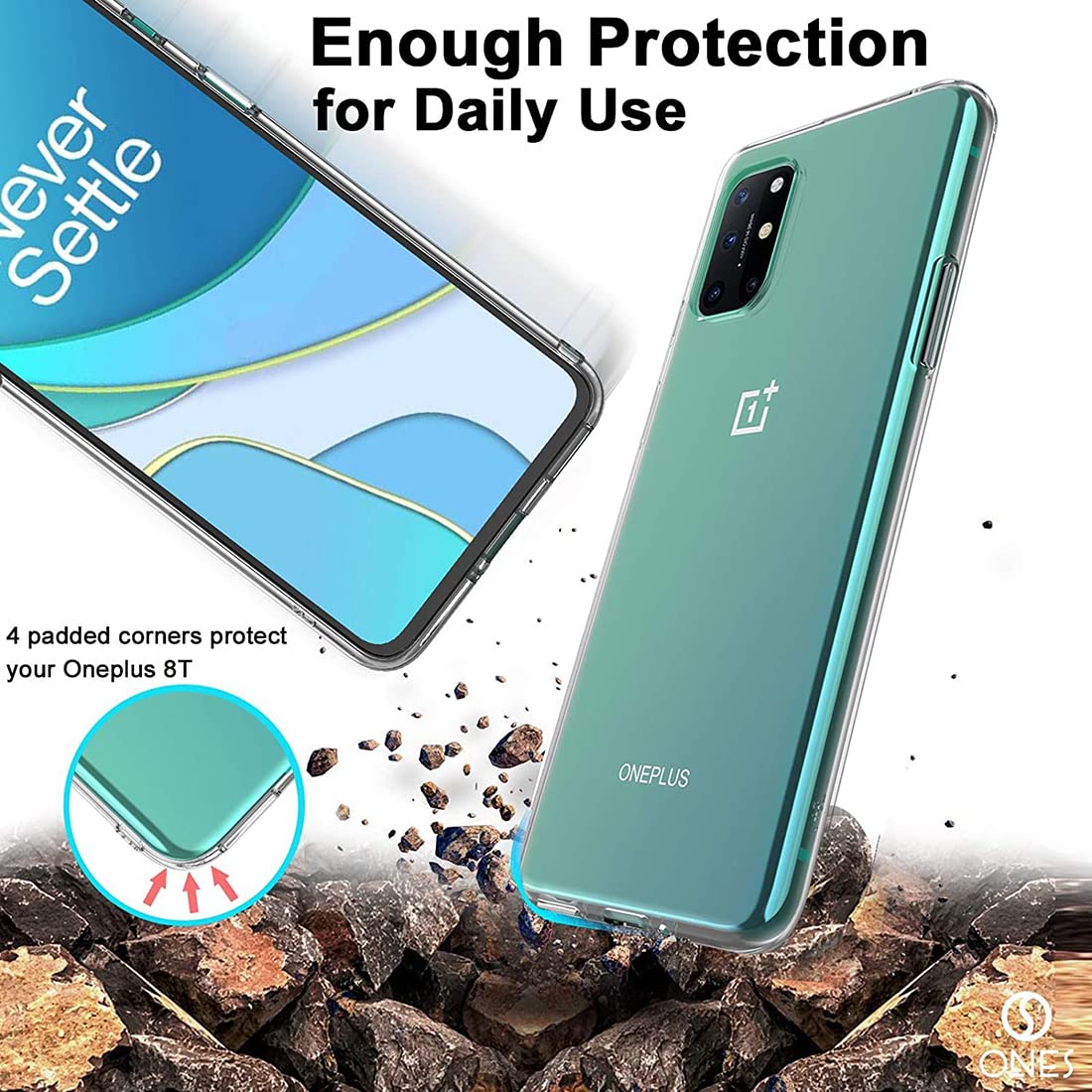 Super Clear Back Case Cover for OnePlus 9R