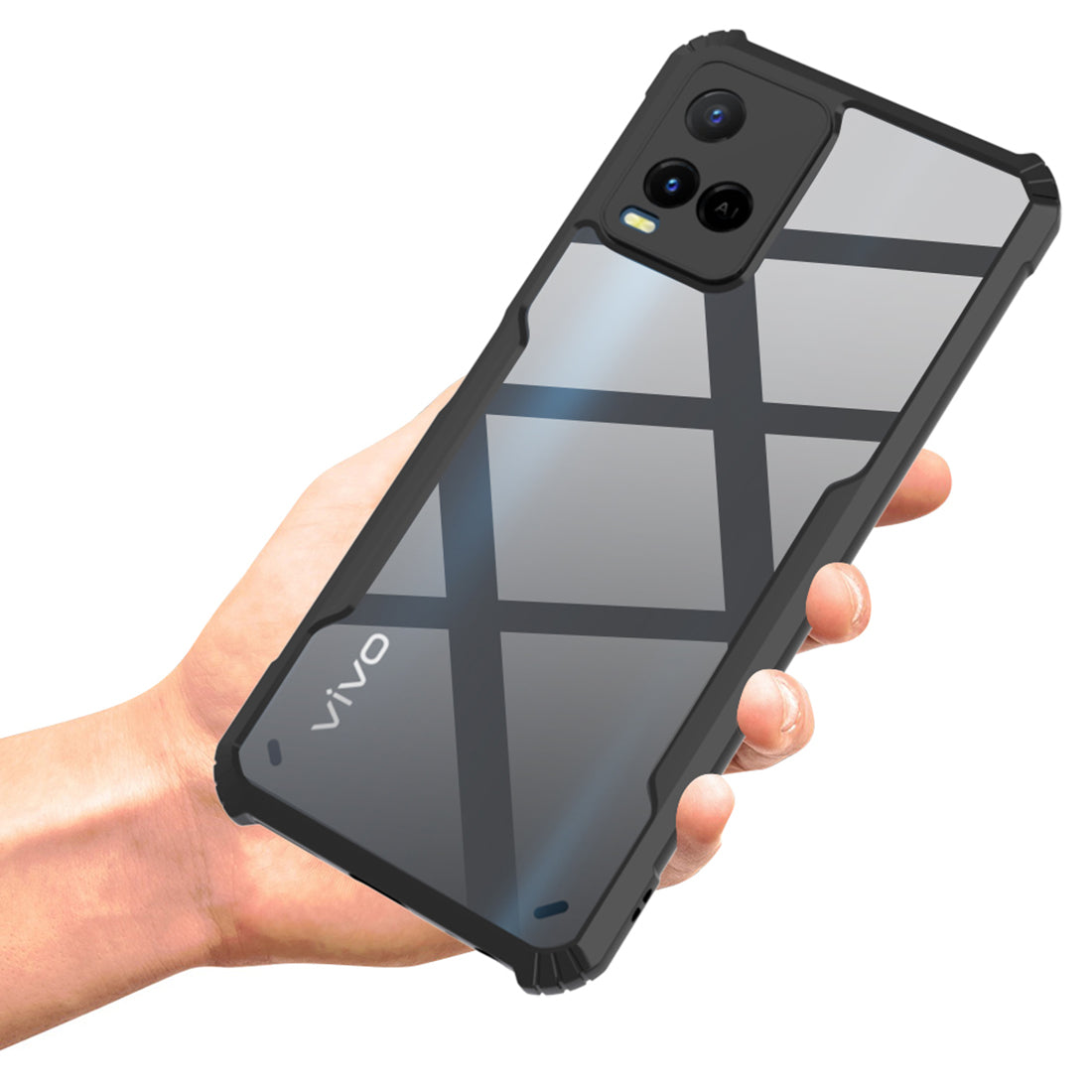 Shockproof Hybrid Cover for Vivo Y21s 4G