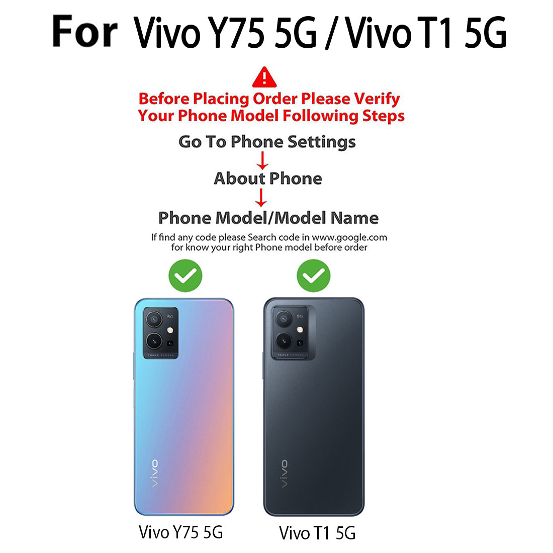Shockproof Hybrid Cover for Vivo Y75 5G / Vivo T1 5G / iQOO Z6 5G