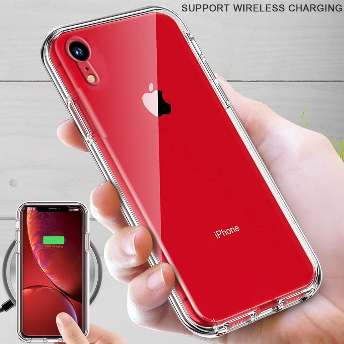 Super Clear Back Case Cover for Apple iPhone XR