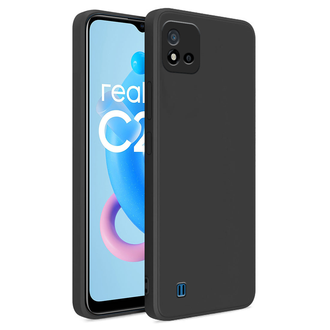 Casotec Shockproof Matte Liquid Silicone Case with Camera