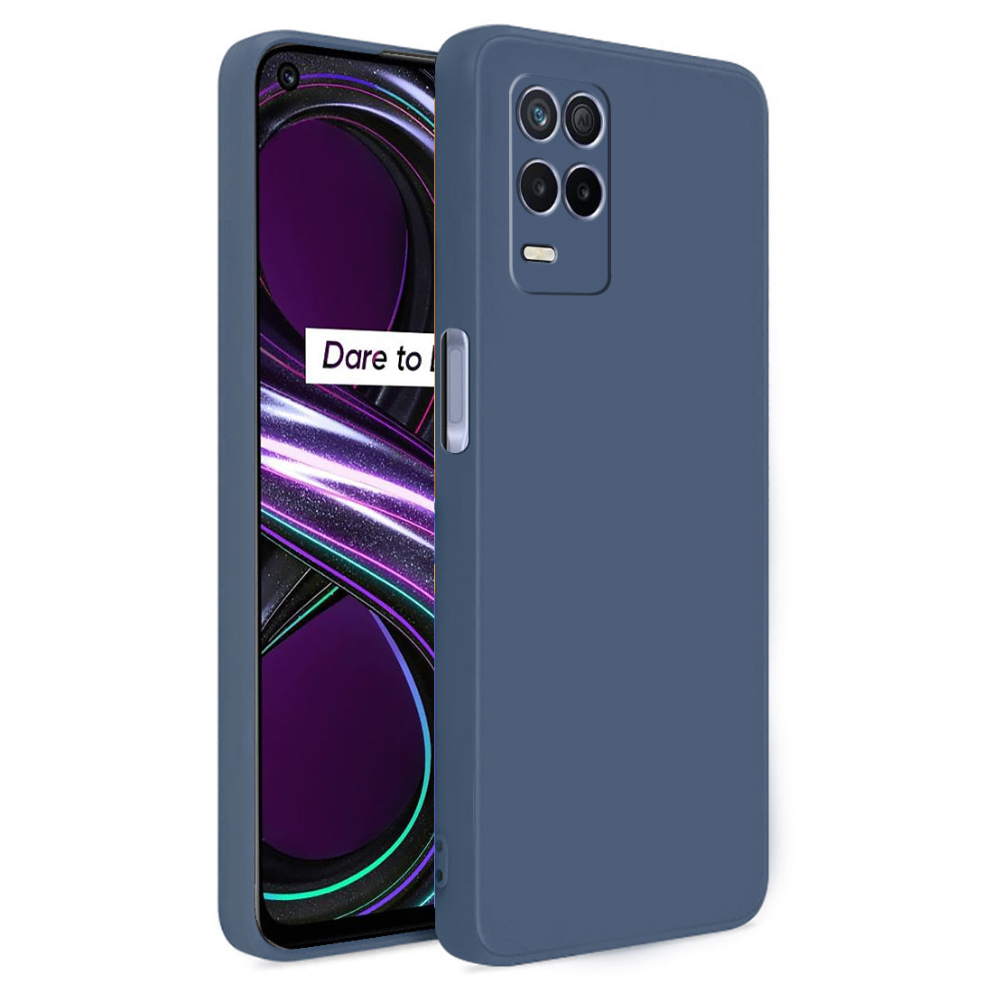 Fodera In Silicone Antishock Per Realme 8 5G / Narzo 30 5G Design Cani