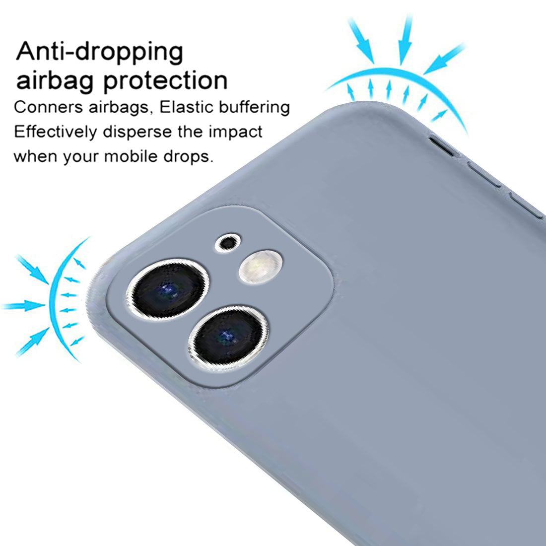 Shockproof Liquid Silicone Case for Apple iPhone 11