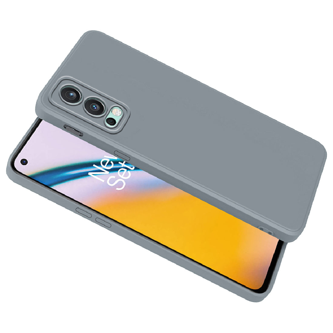Shockproof Liquid Silicone Case for OnePlus Nord2 5G