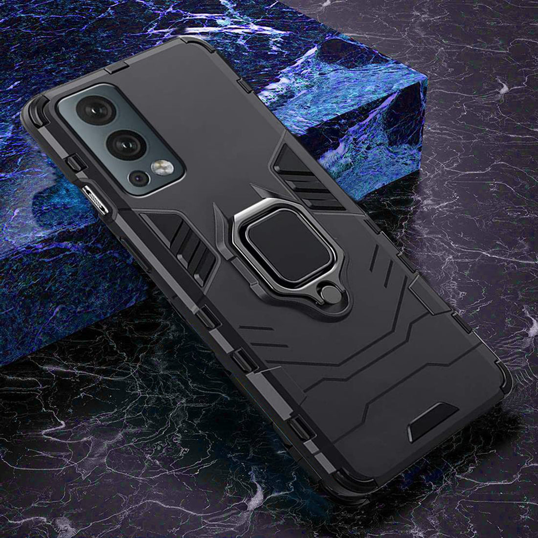 Hybrid Rugged Armor Kickstand Case for OnePlus Nord2 5G