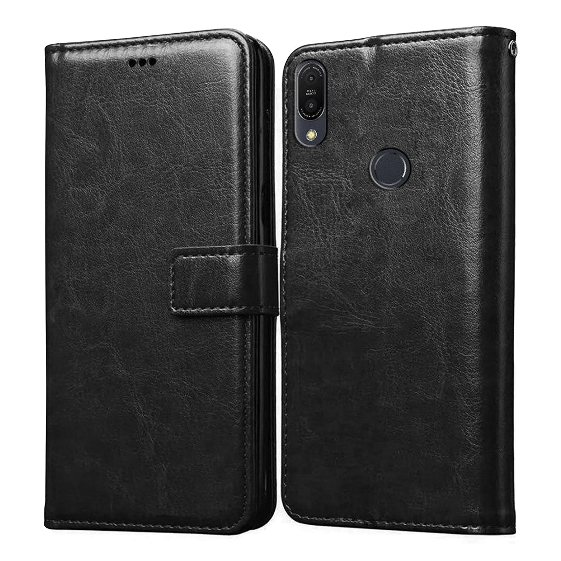 Premium Wallet Flip Cover for Asus Zenfone Max Pro M1 4G
