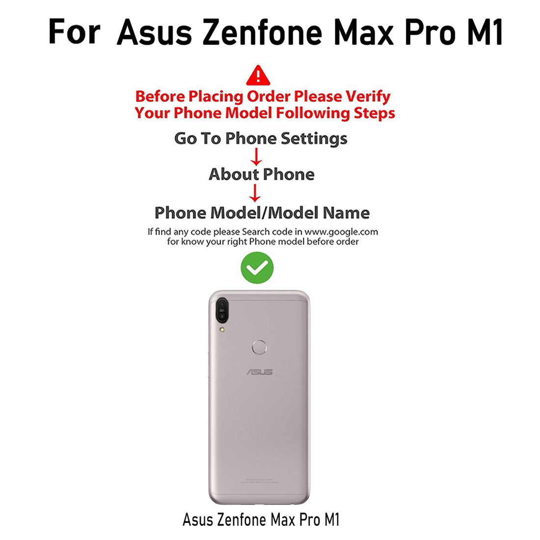 Premium Wallet Flip Cover for Asus Zenfone Max Pro M1 4G