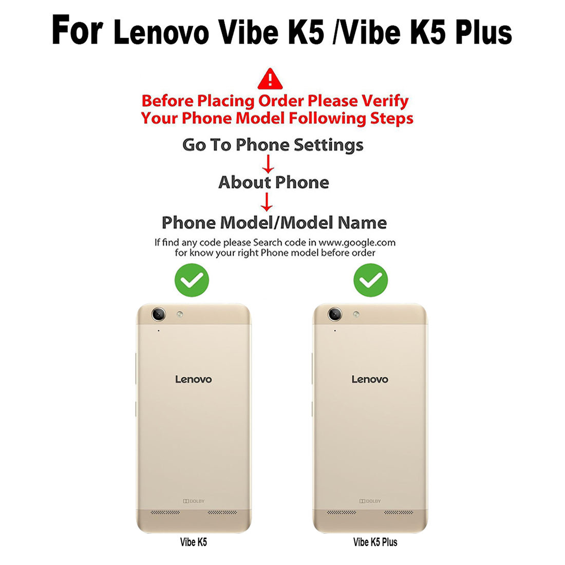 Premium Wallet Flip Cover for Lenovo Vibe K5 Plus 4G