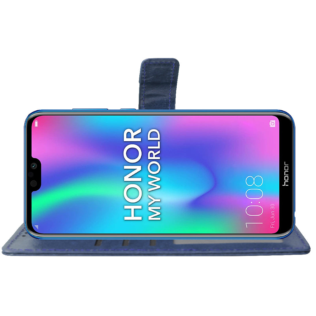 Premium Wallet Flip Cover for Huawei Honor 9N