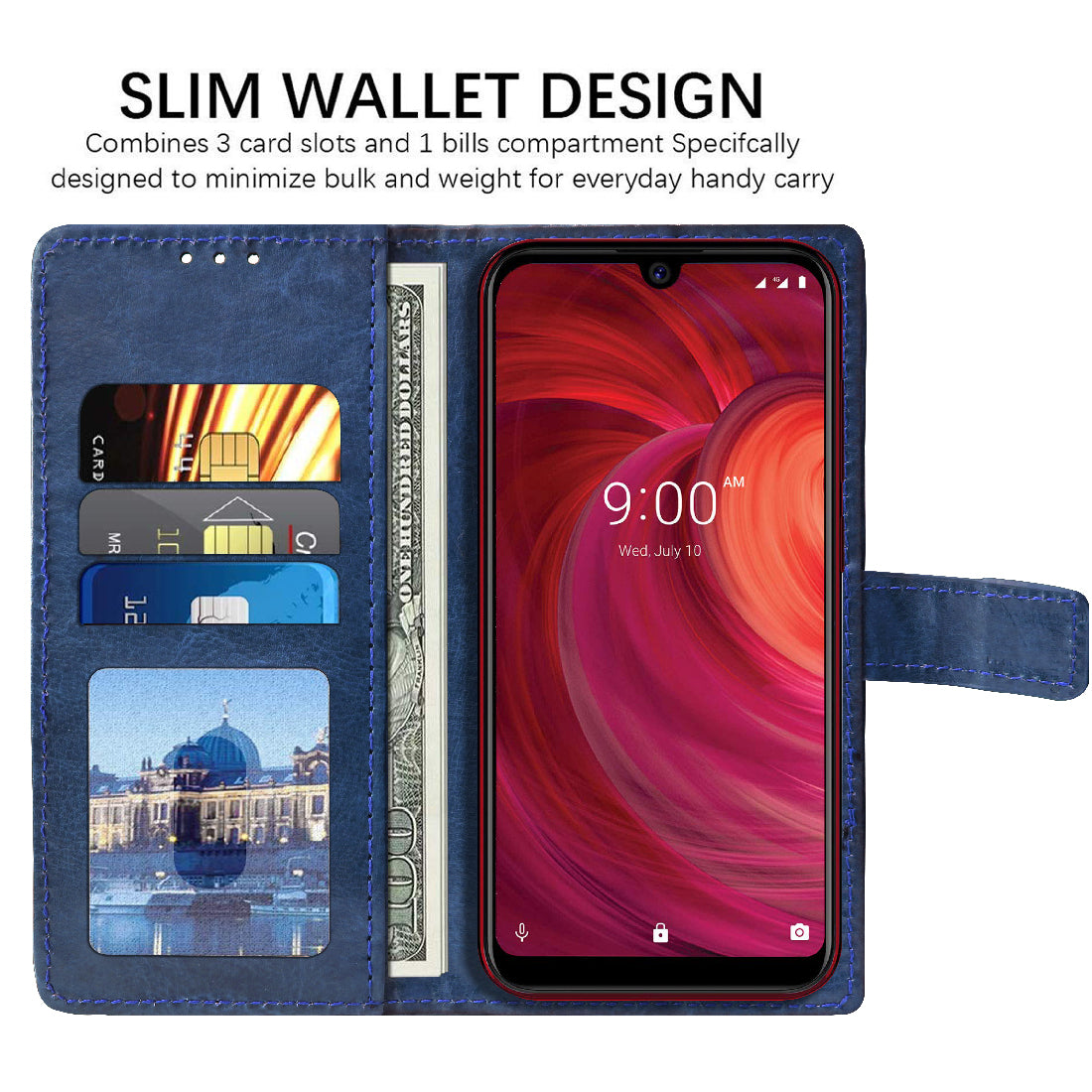 Premium Wallet Flip Cover for Lava Z71