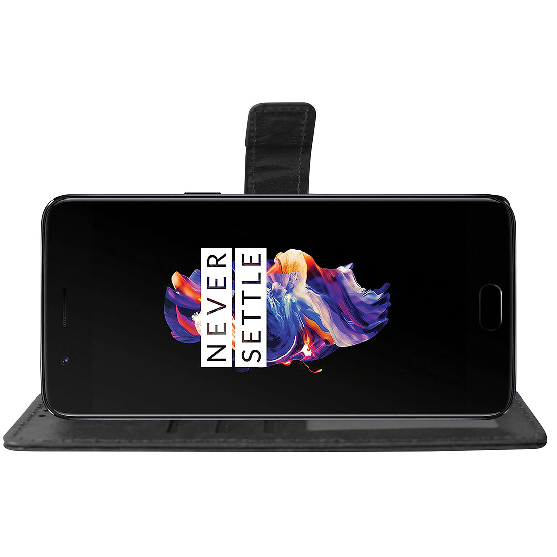 Premium Wallet Flip Cover for OnePlus 5