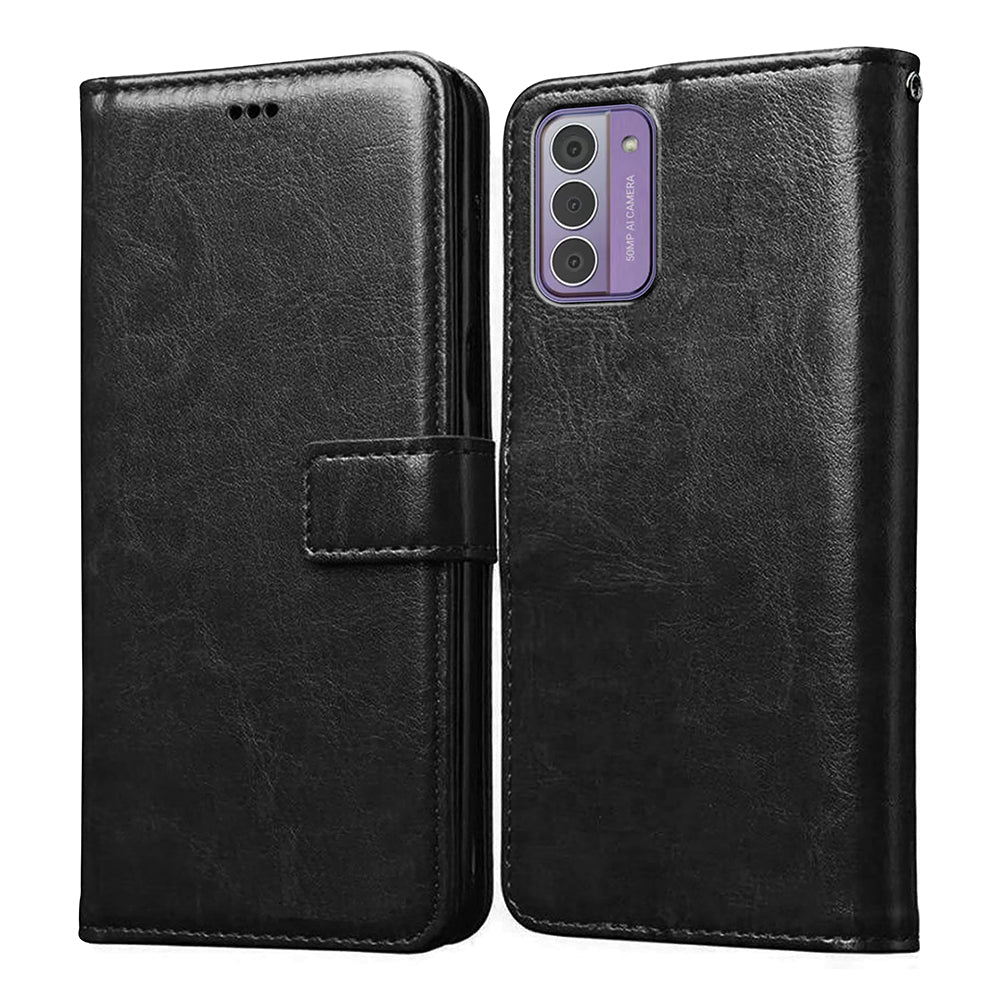 Verco Flip Cover Hülle Für Nokia 4.2 – PU Leder Mit Magnet, Kartenfach & Aufstellfunktion