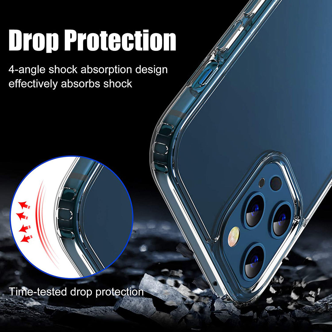 Clear Case for Apple iPhone 12 Pro Max