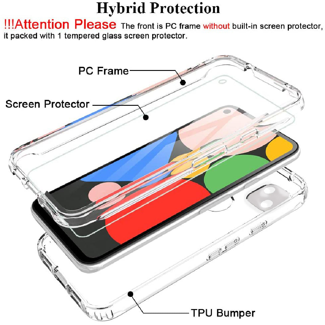Clear Case for Google Pixel 4A