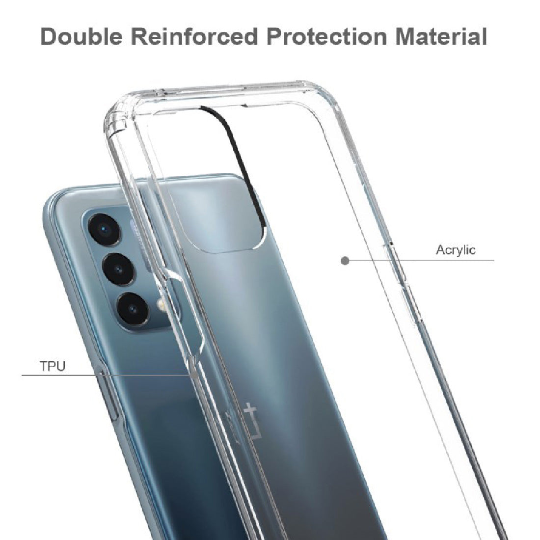 Clear Case for OnePlus Nord2 5G