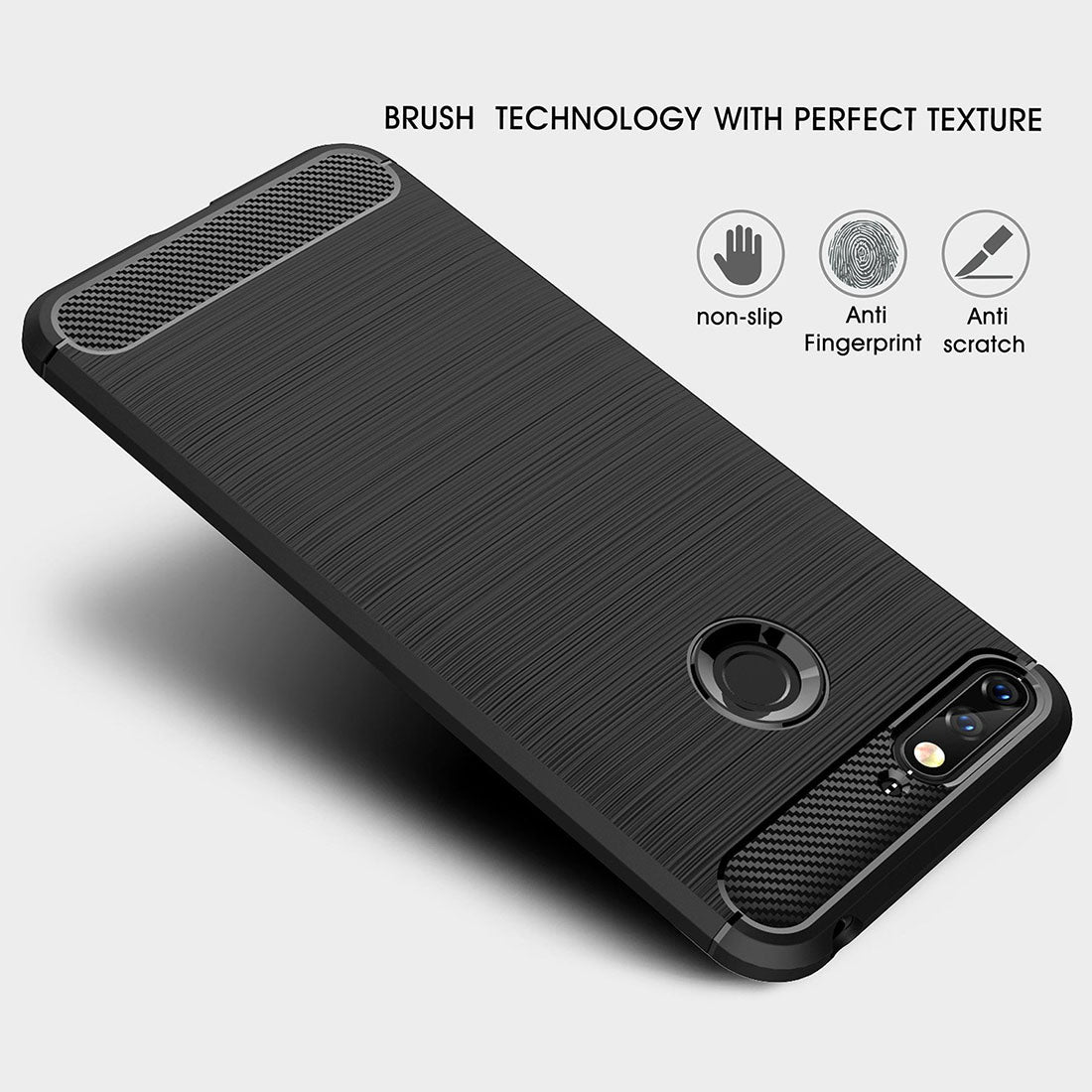 Carbon Fiber Case for Huawei Honor 7A