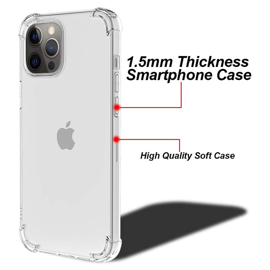 Hybrid Clear Case for Apple iPhone 12 Pro Max