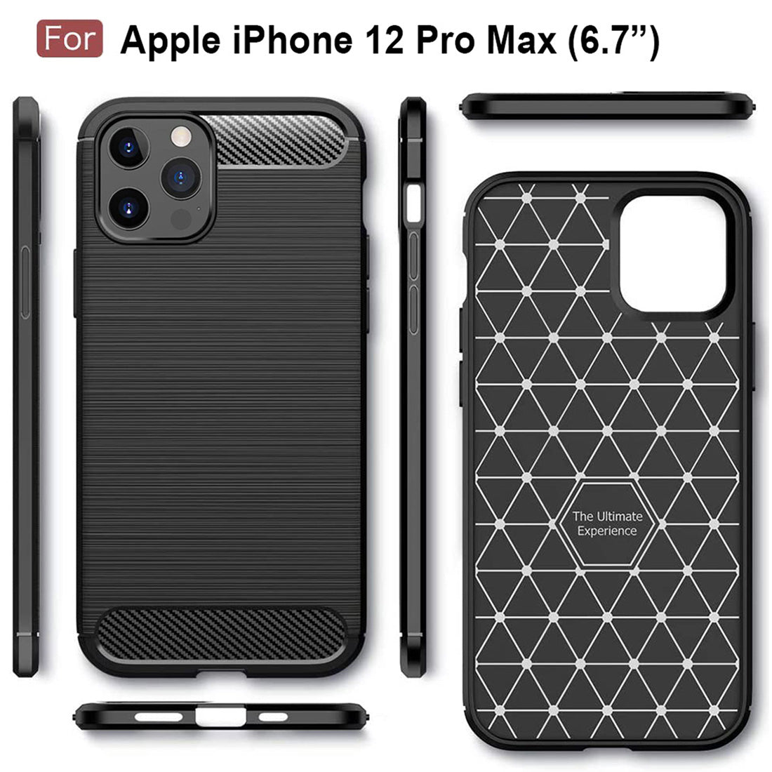 Carbon Fiber Case for Apple iPhone 12 Pro Max