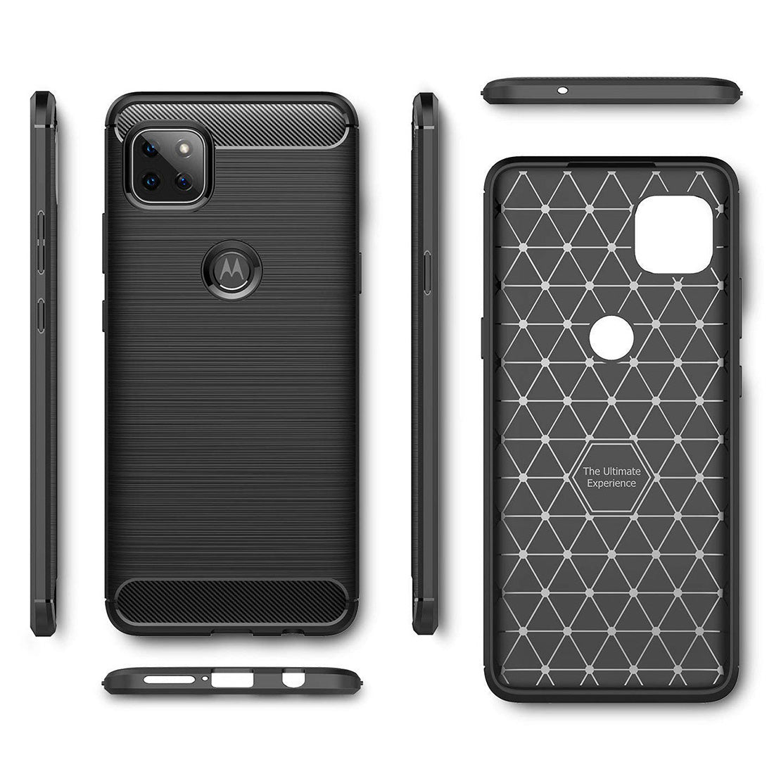 Carbon Fiber Case for Motorola Moto G 5G
