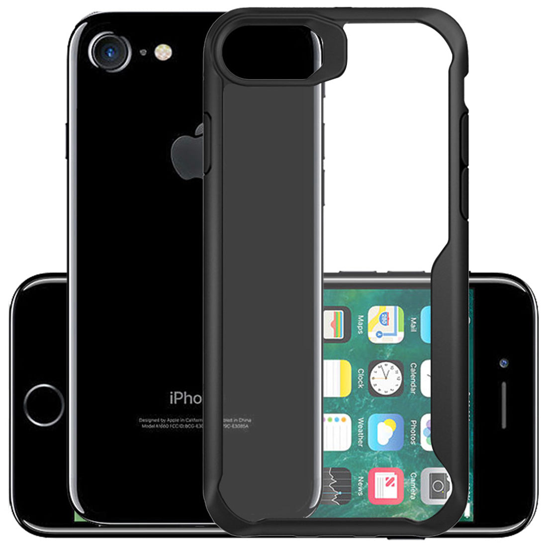 Shockproof Hybrid Cover for Apple iPhone 7 / iPhone 8