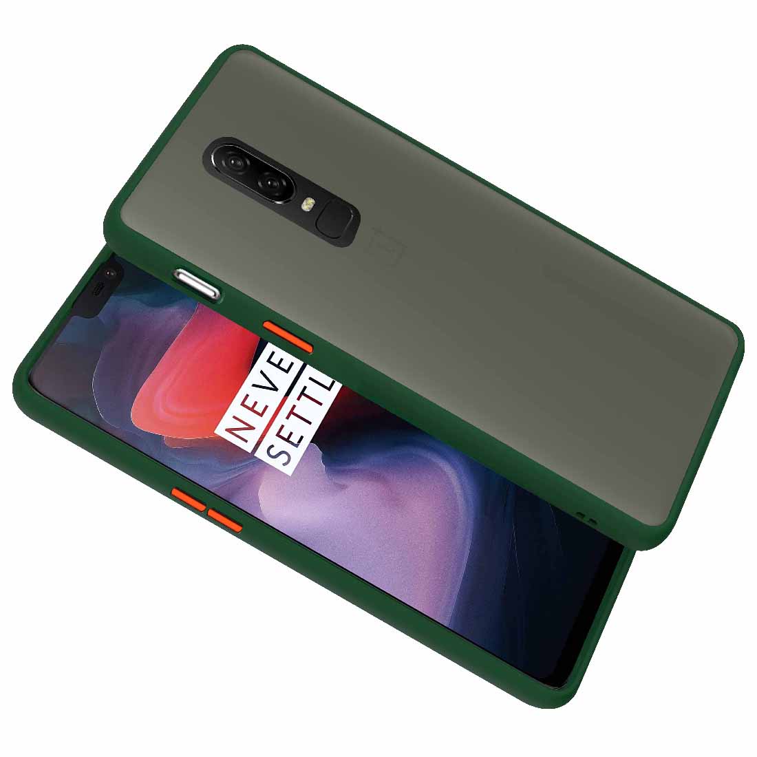 Smoke Back Case Cover for OnePlus 6