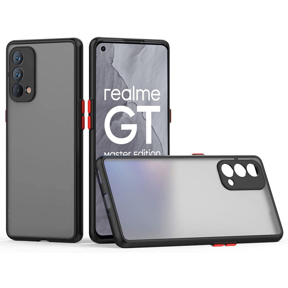 Smoke Back Case Cover for Realme GT Master Edition