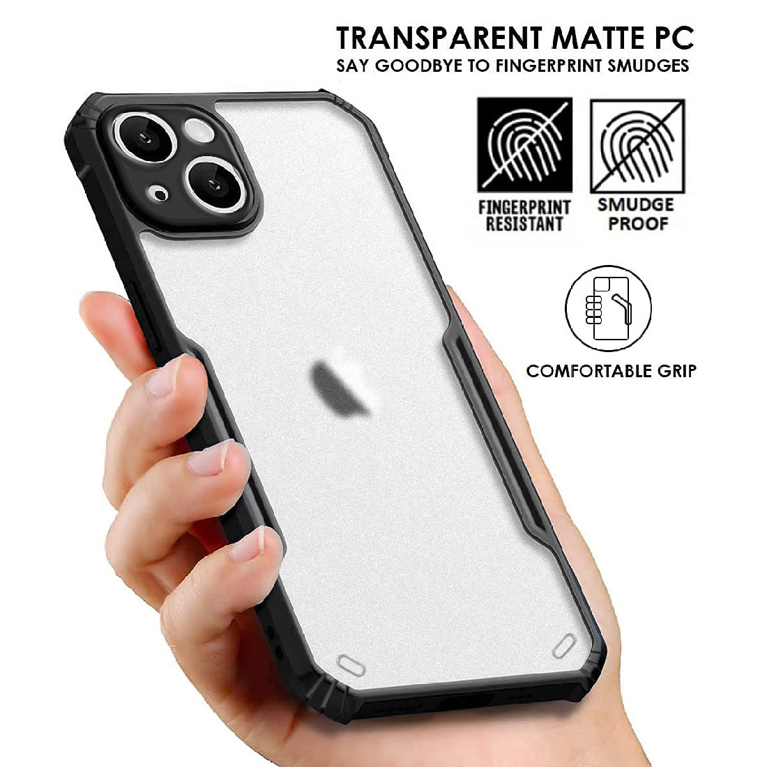 Shockproof Hybrid Cover for Apple iPhone 13