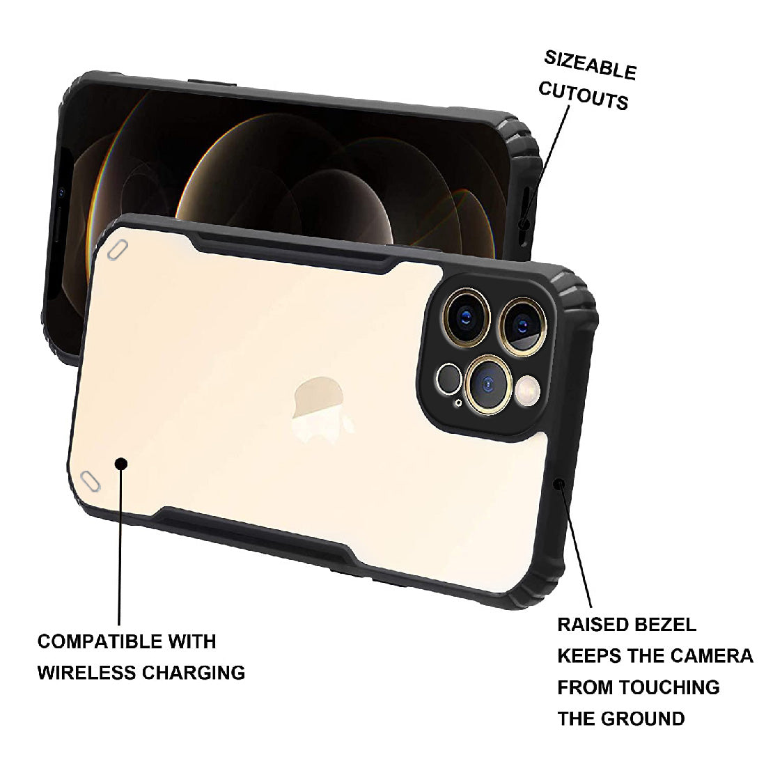 Shockproof Hybrid Cover for Apple iPhone 13 Pro