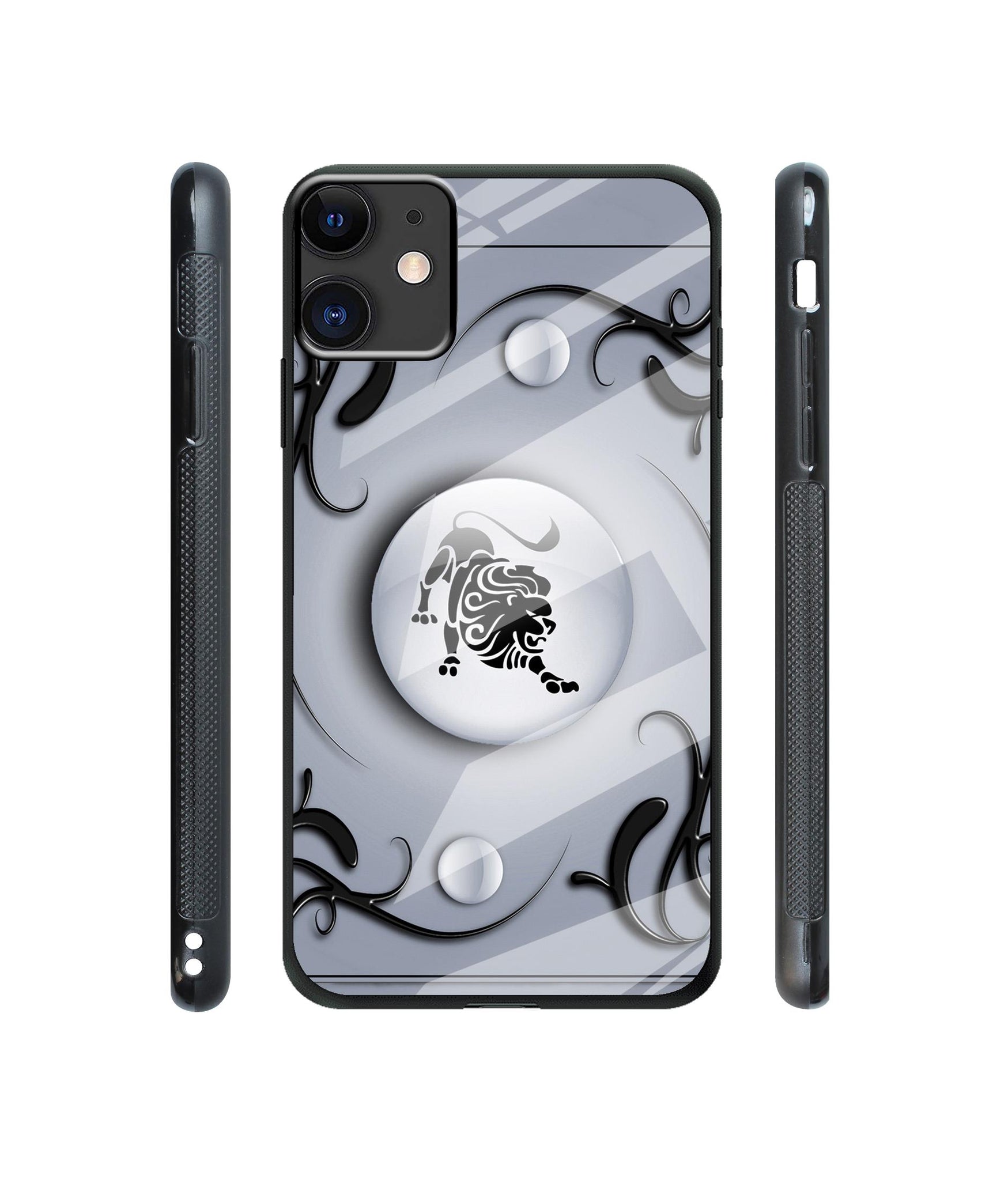 Leo Designer Printed Glass Cover for Apple iPhone 11