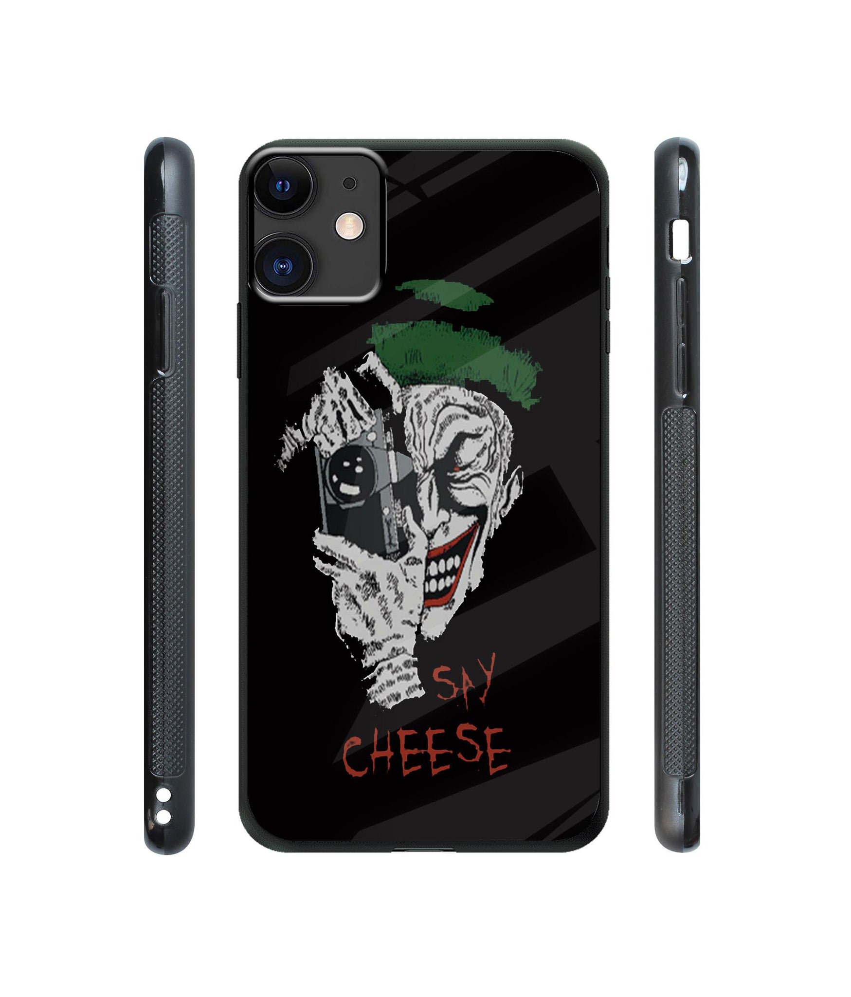 Joker Say Cheese Designer Printed Glass Cover for Apple iPhone 11