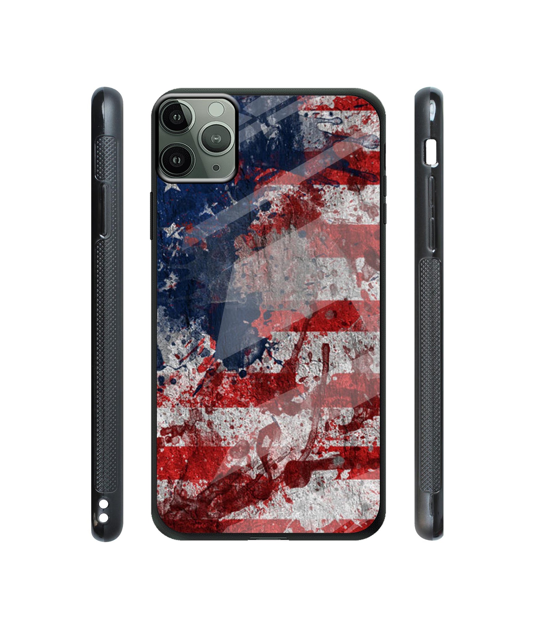 Painting American Designer Printed Glass Cover for Apple iPhone 11 Pro Max