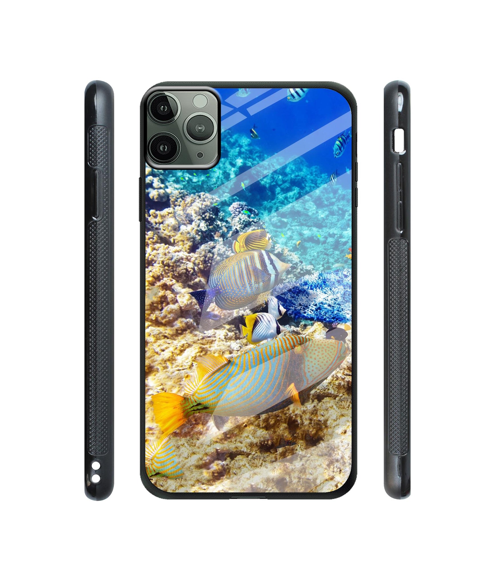 Underwater World Designer Printed Glass Cover for Apple iPhone 11 Pro Max