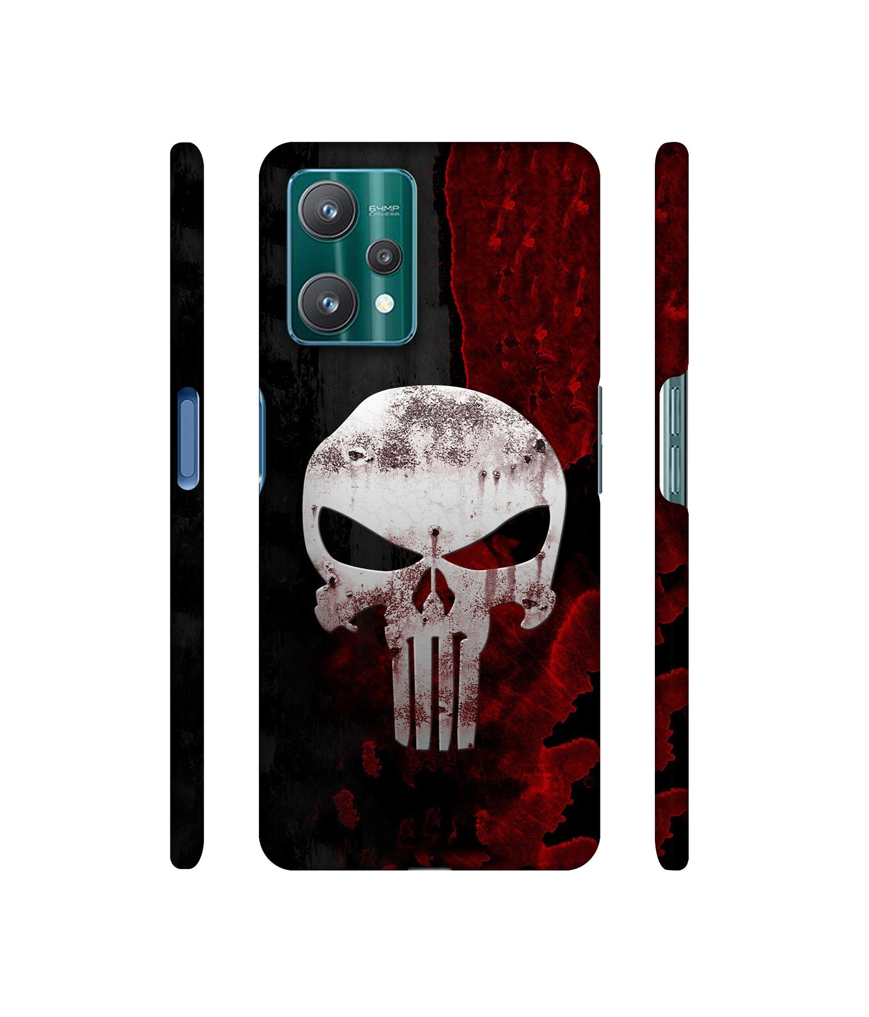 Punisher Skull Designer Hard Back Cover for Realme 9 Pro 5G