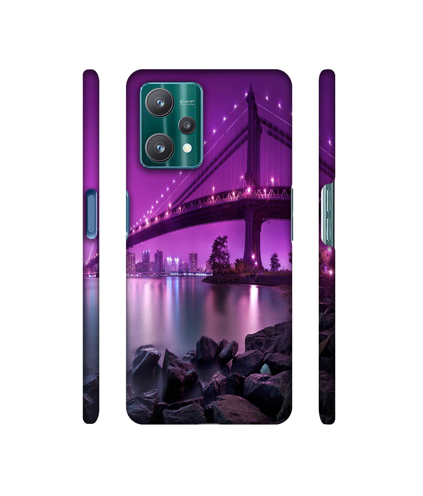 Manhattan Bridge Designer Hard Back Cover for Realme 9 Pro 5G