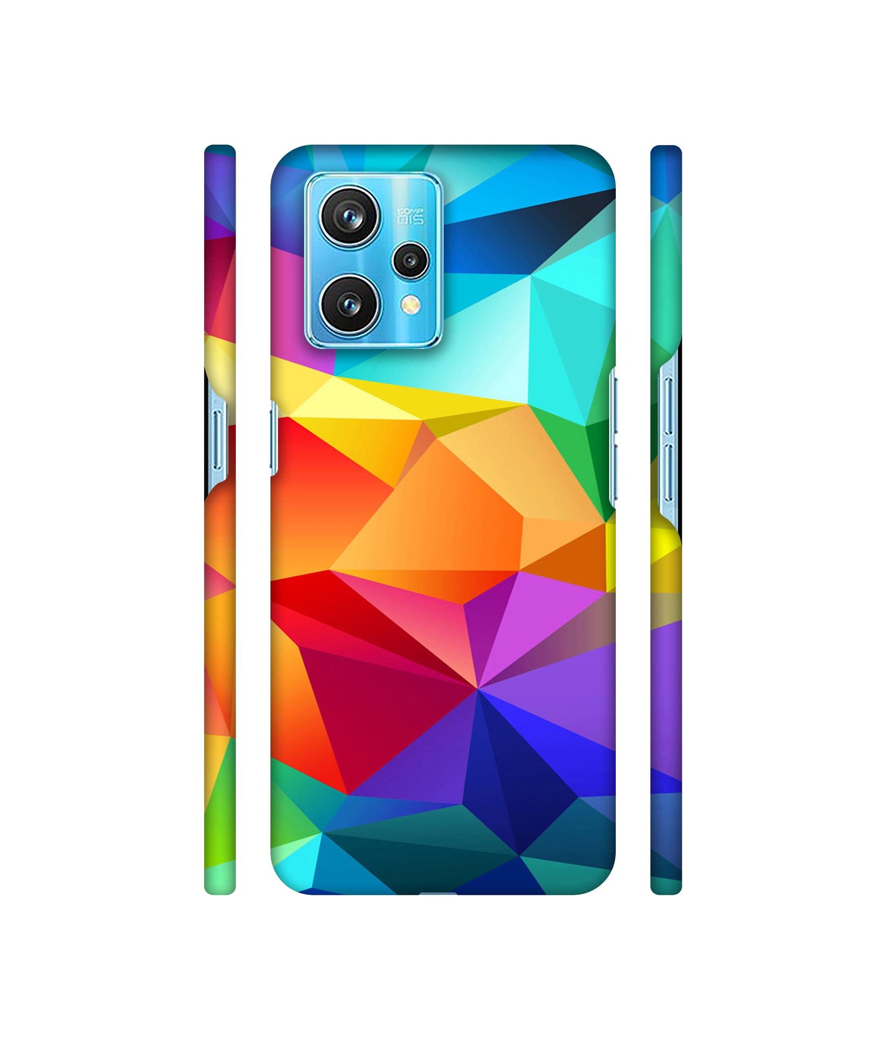 Colorful Pattern Designer Hard Back Cover for Realme 9 Pro Plus 5G