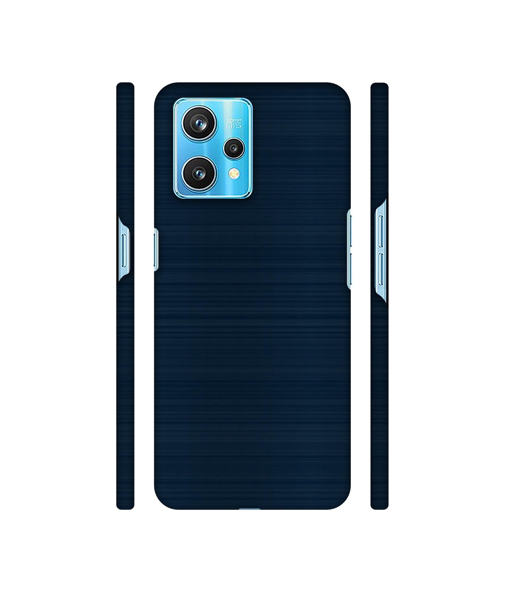 Blue Line Designer Hard Back Cover for Realme 9 Pro Plus 5G