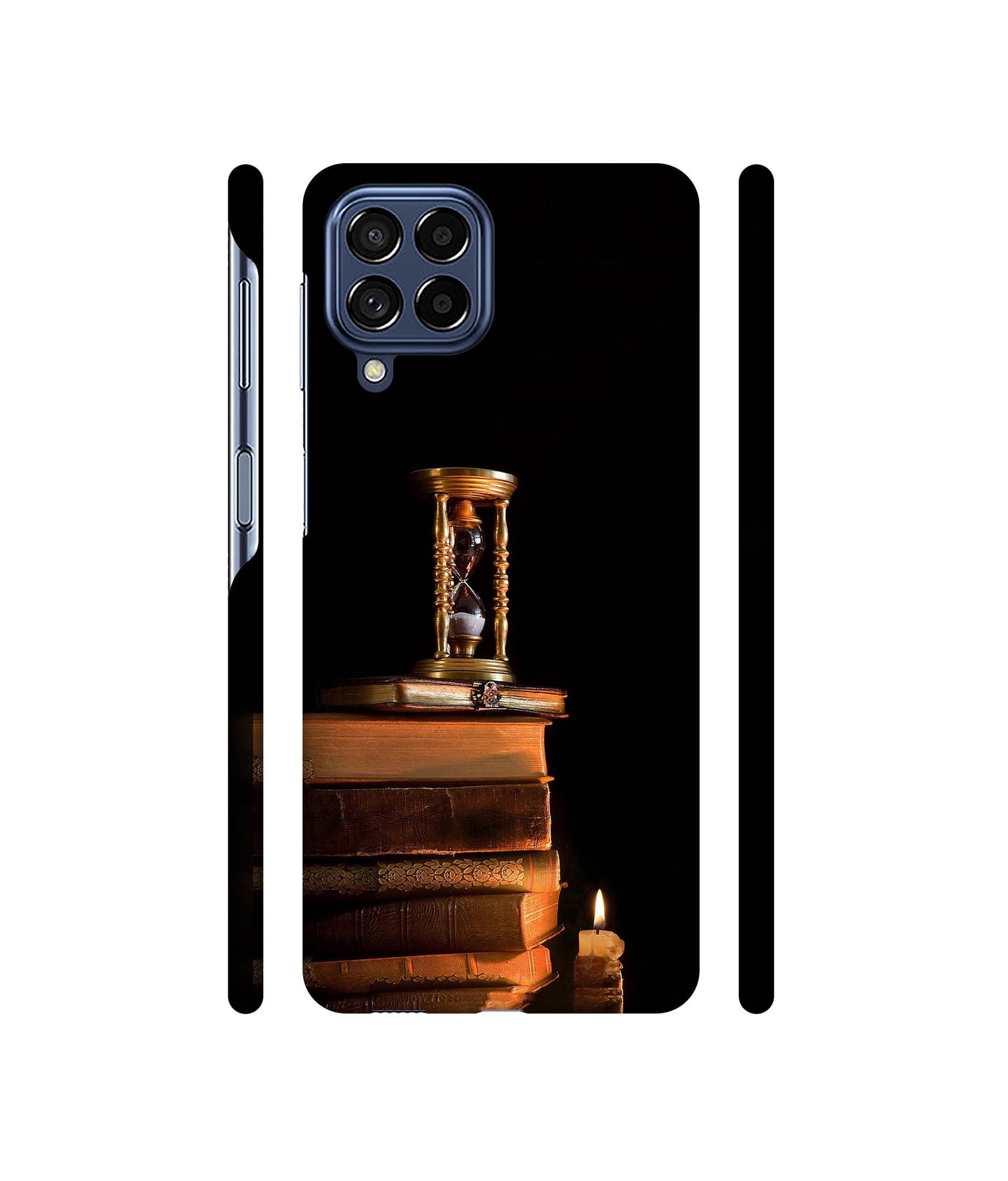 Magic Candles Books Designer Hard Back Cover for Samsung Galaxy M53 5G