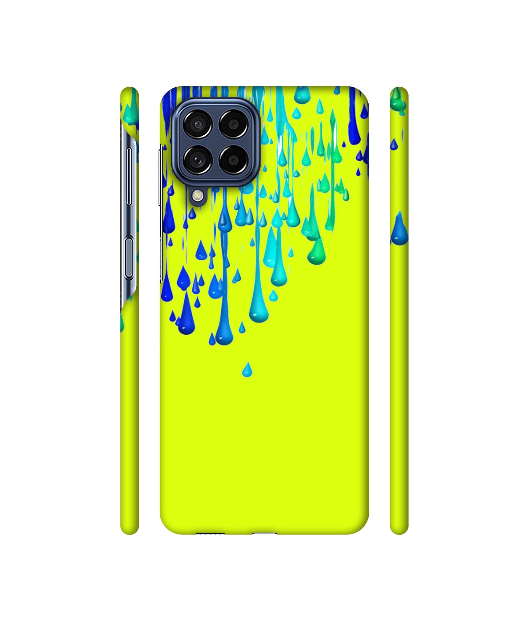Neon Paint Designer Hard Back Cover for Samsung Galaxy M53 5G
