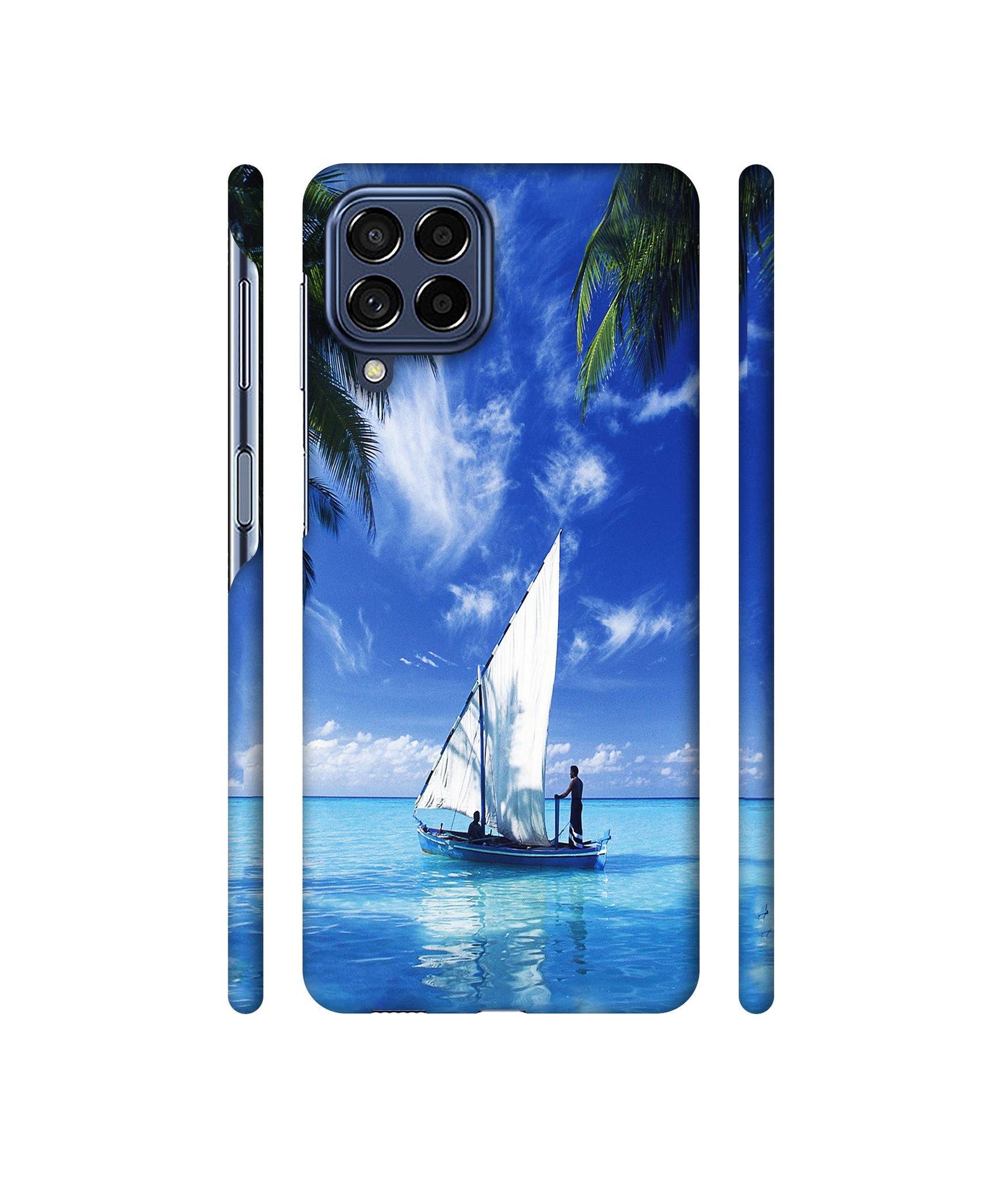 Indian Ocean Designer Hard Back Cover for Samsung Galaxy M53 5G