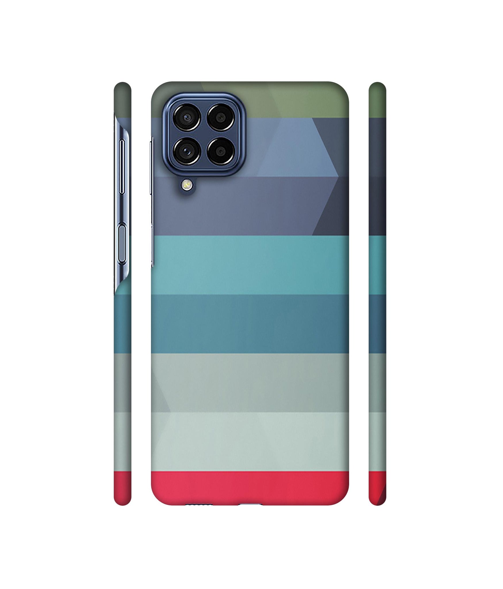Colorful Lines Designer Hard Back Cover for Samsung Galaxy M53 5G
