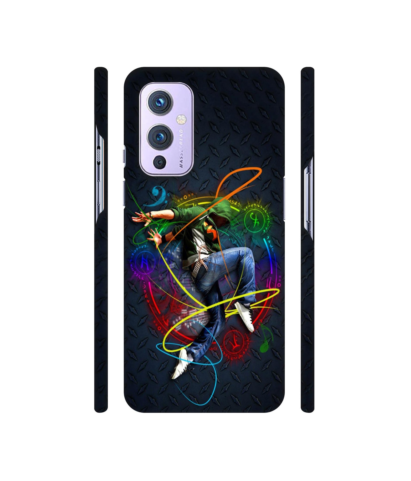Boy With Music Designer Hard Back Cover for OnePlus 9