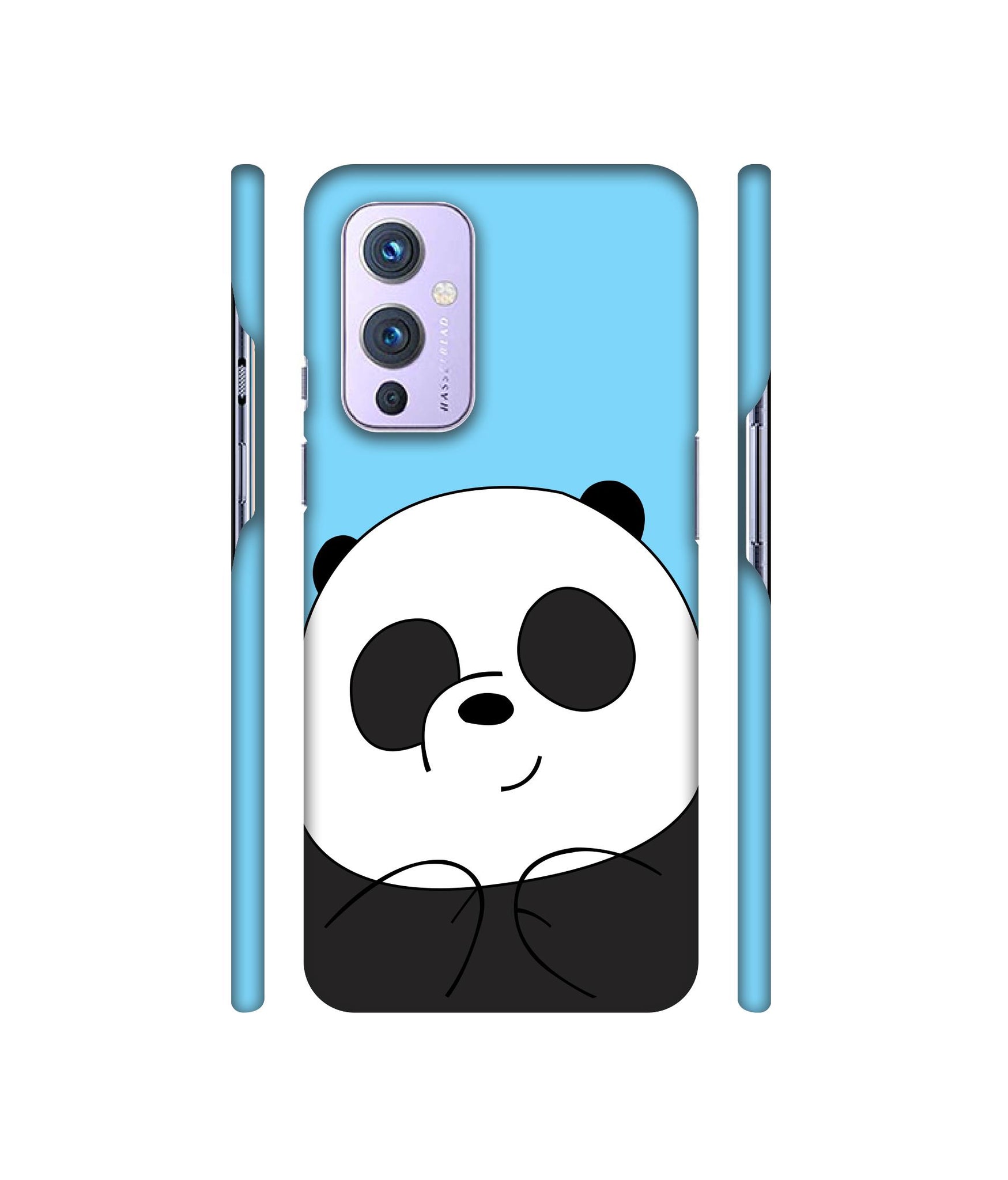 Cute Panda Designer Hard Back Cover for OnePlus 9