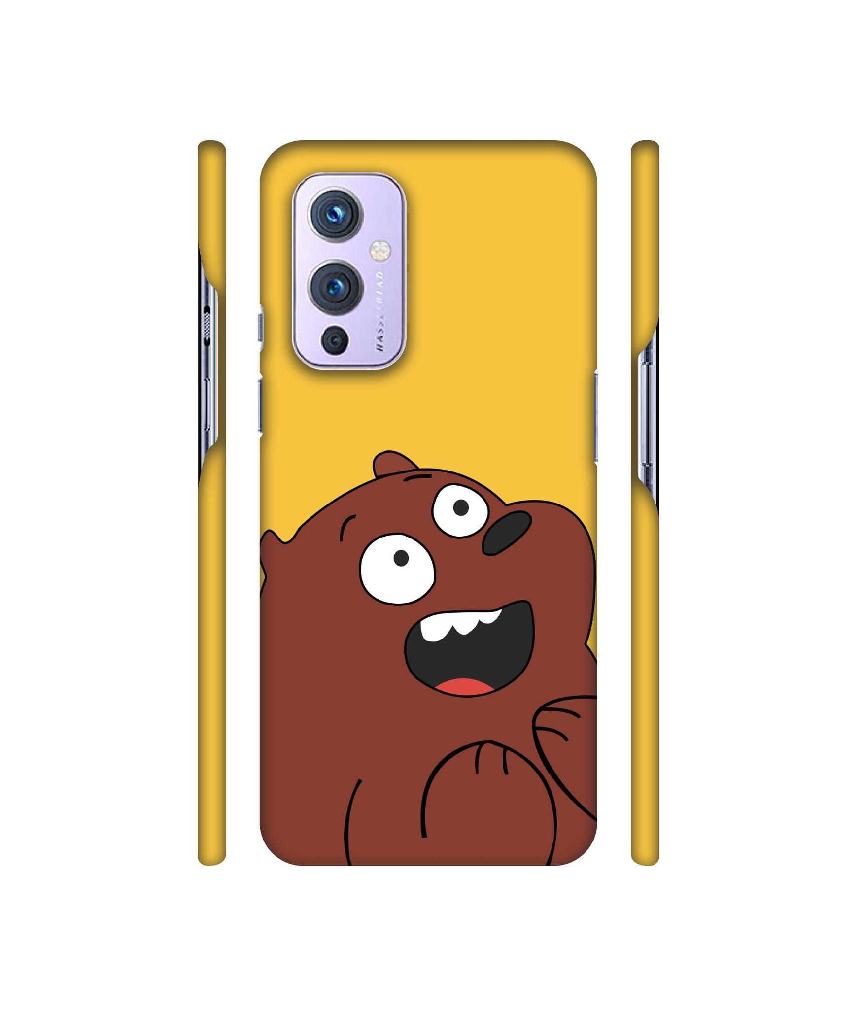 Surprice Face Beer Designer Hard Back Cover for OnePlus 9