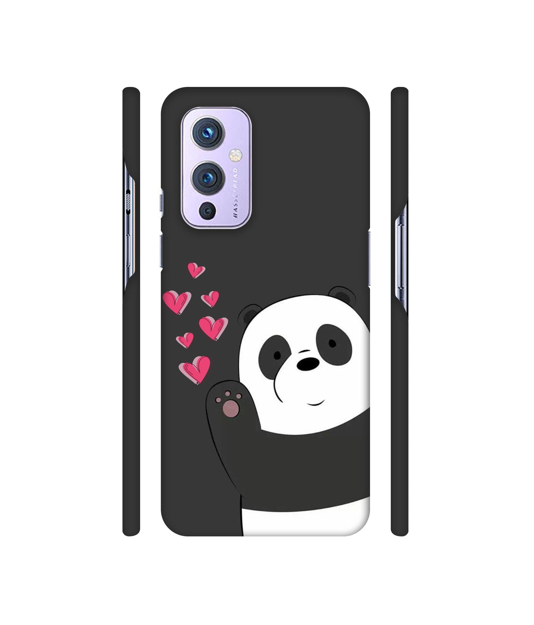 Love Panda Designer Hard Back Cover for OnePlus 9