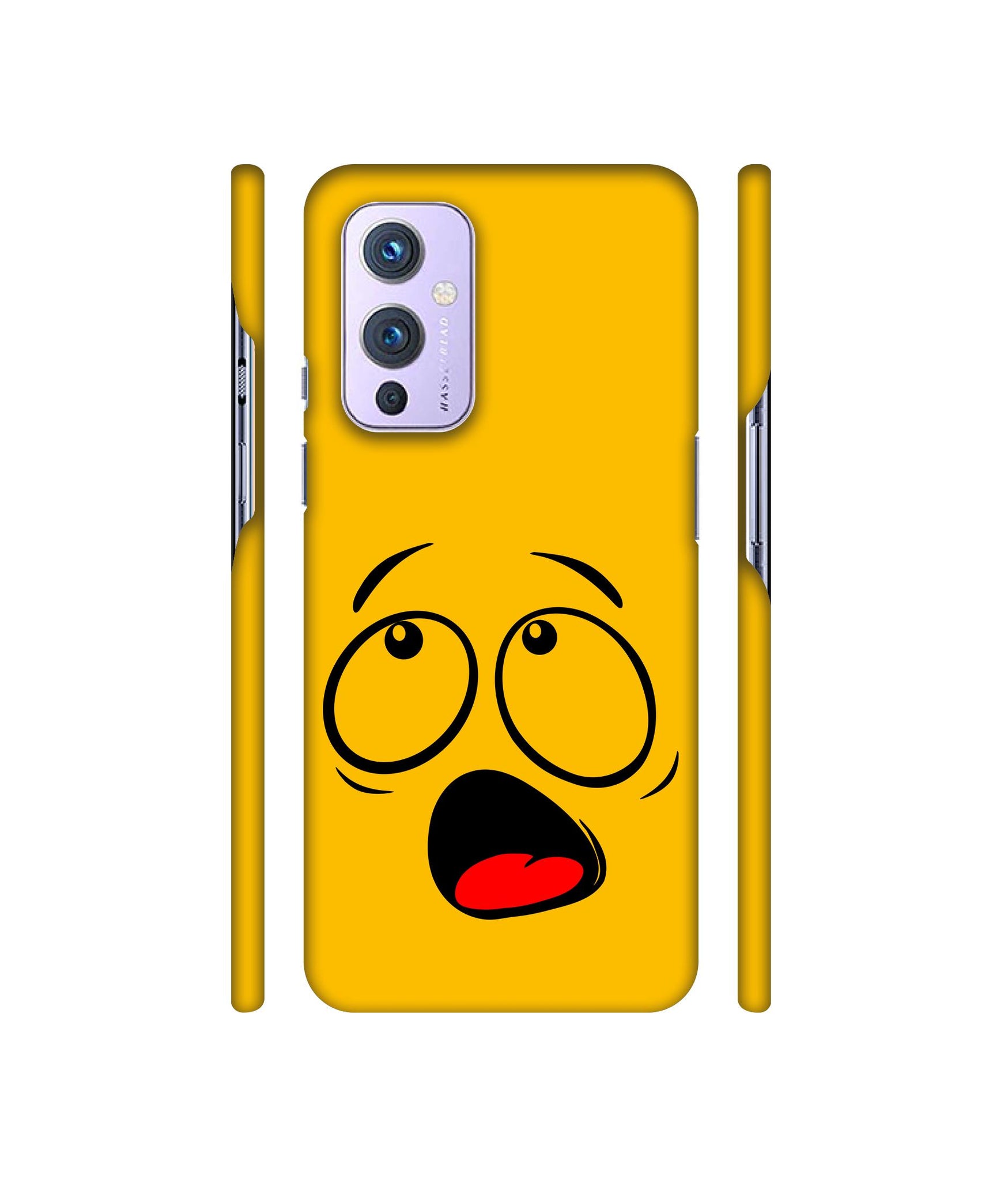 Scary Face Designer Hard Back Cover for OnePlus 9
