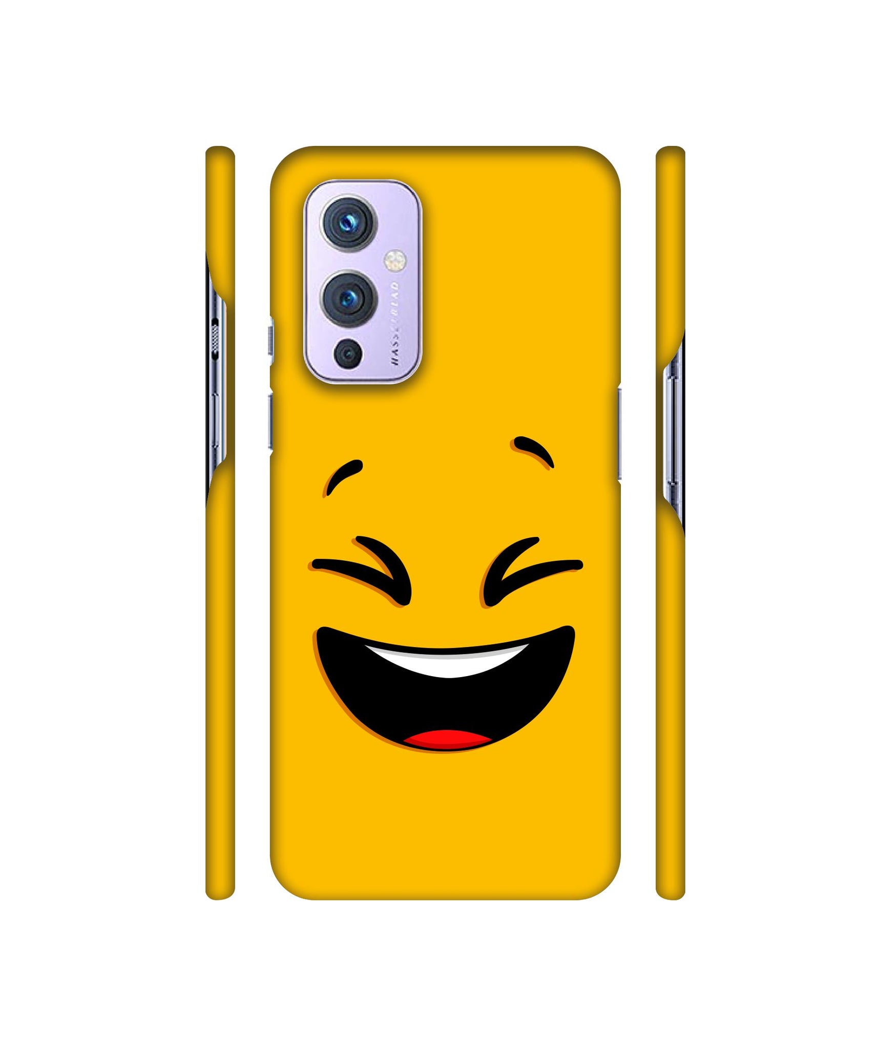 Smile Face Designer Hard Back Cover for OnePlus 9