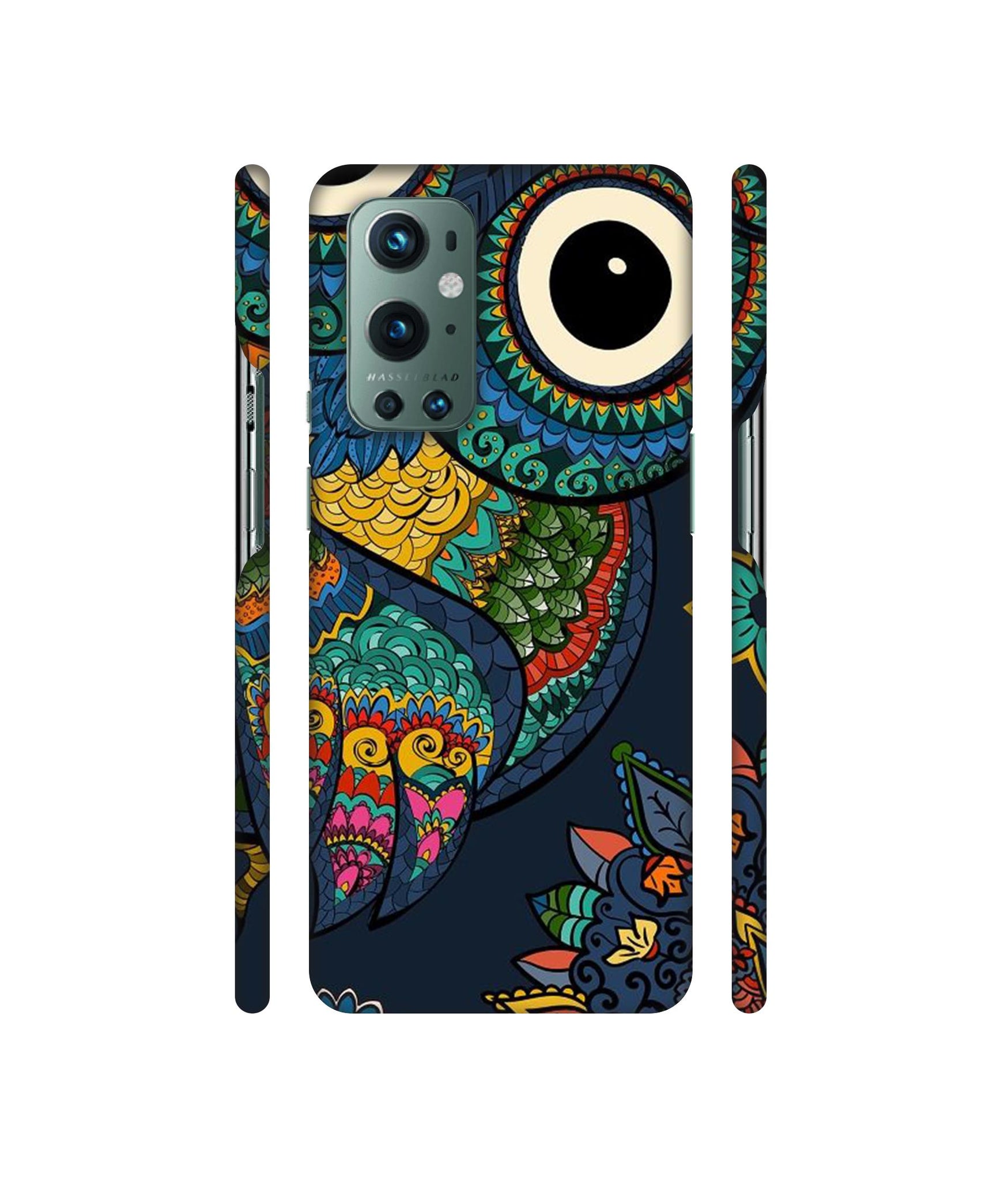 Owl Designer Hard Back Cover for OnePlus 9 Pro