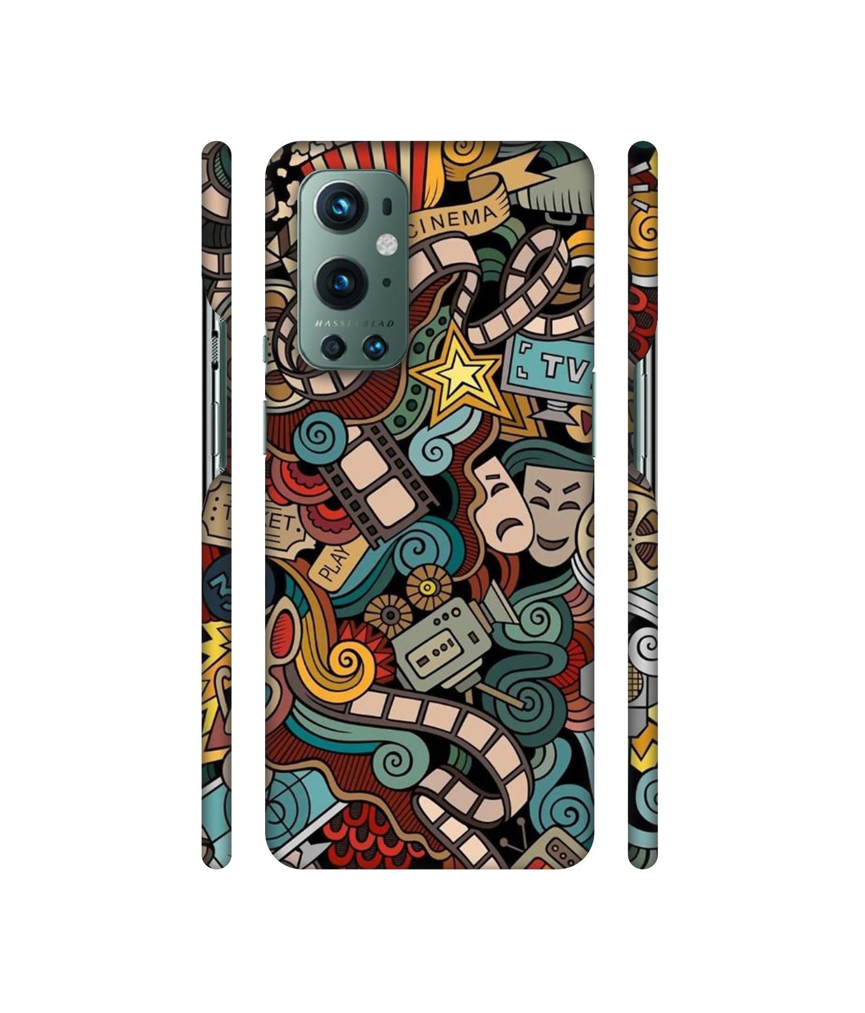 Movies Designer Hard Back Cover for OnePlus 9 Pro