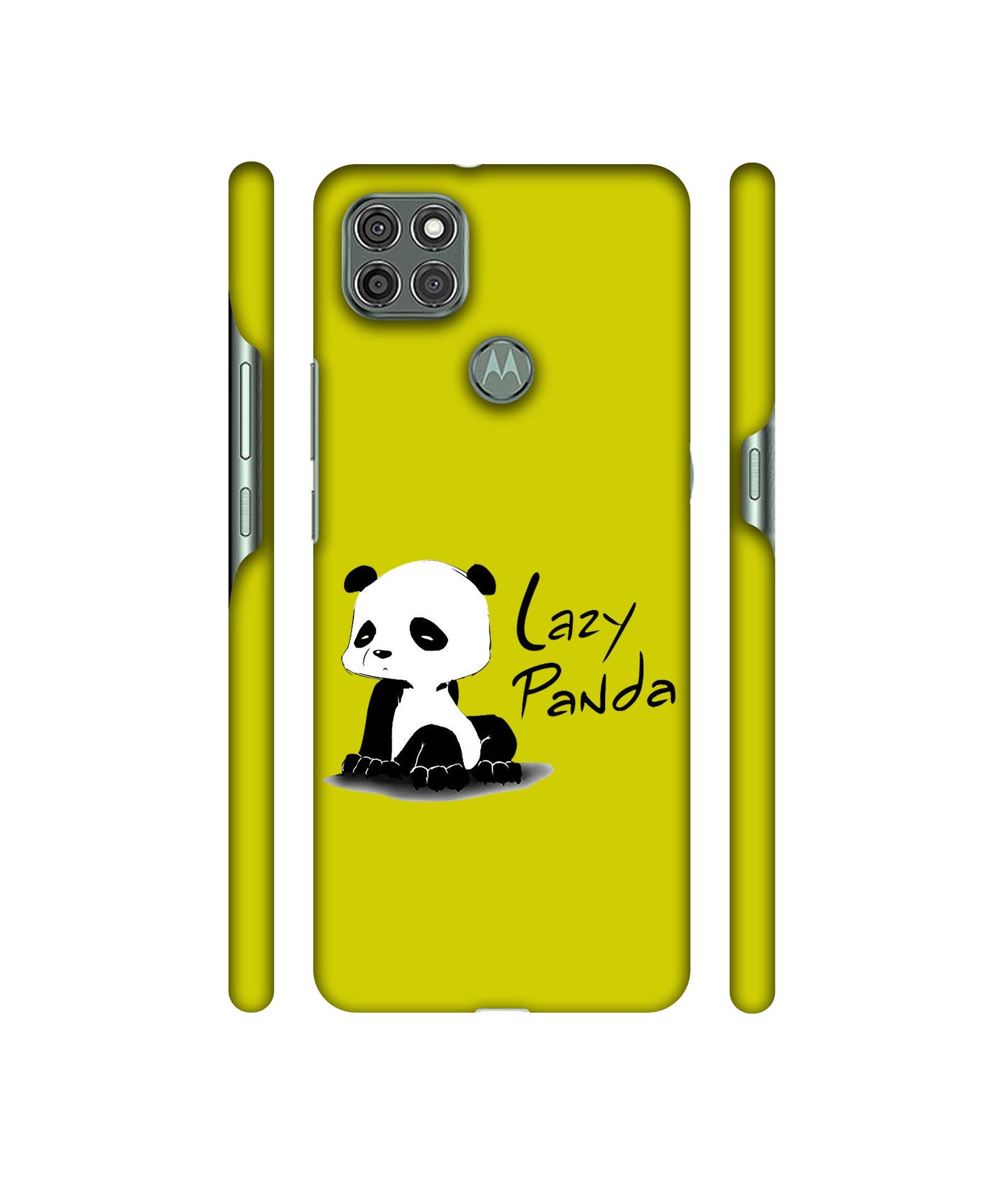 Lazy Panda Designer Hard Back Cover for Motorola Moto G9 Power